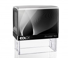 Colop Printer 50 - Čierna mechanika s čiernym krytom