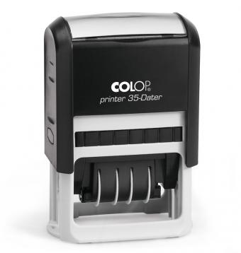 Pečiatka Colop printer 35-Dater - Čierna mechanika