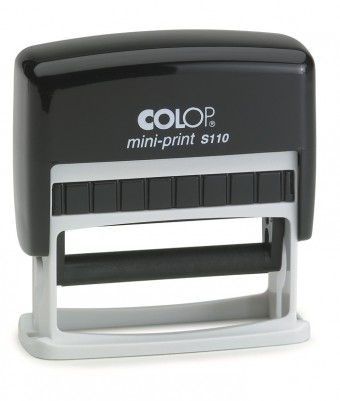 Pečiatka Colop Mini-Print S110 - Čierna mechanika