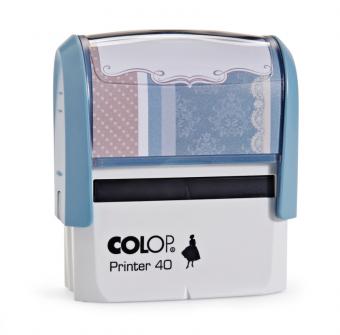 Pečiatka Colop Printer 40 SE - Modrý súmrak