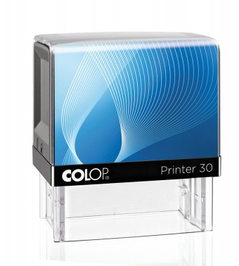Colop Printer 30 - Čierna mechanika s modrým krytom