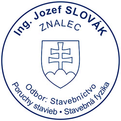 Pečiatka znalca - vzor